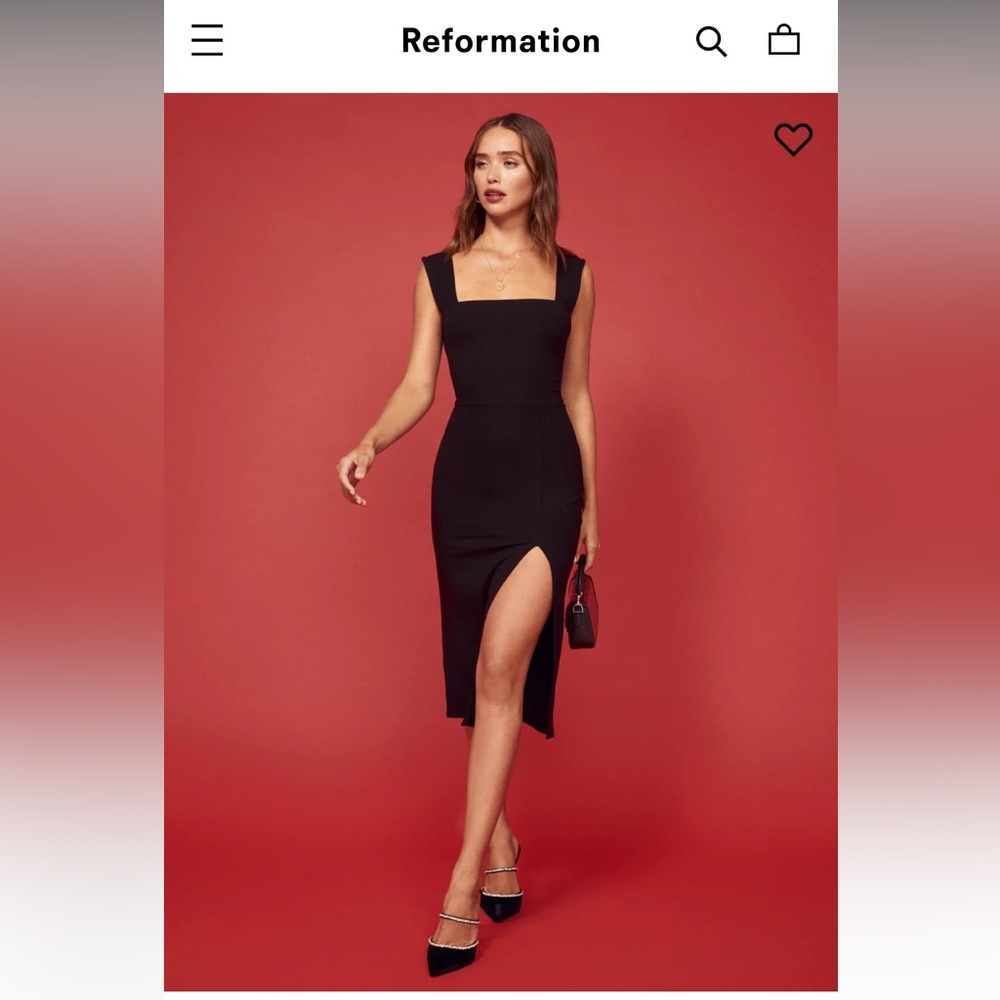 Reformation Cassi Knit Dress Size Small, new with tags, never worn